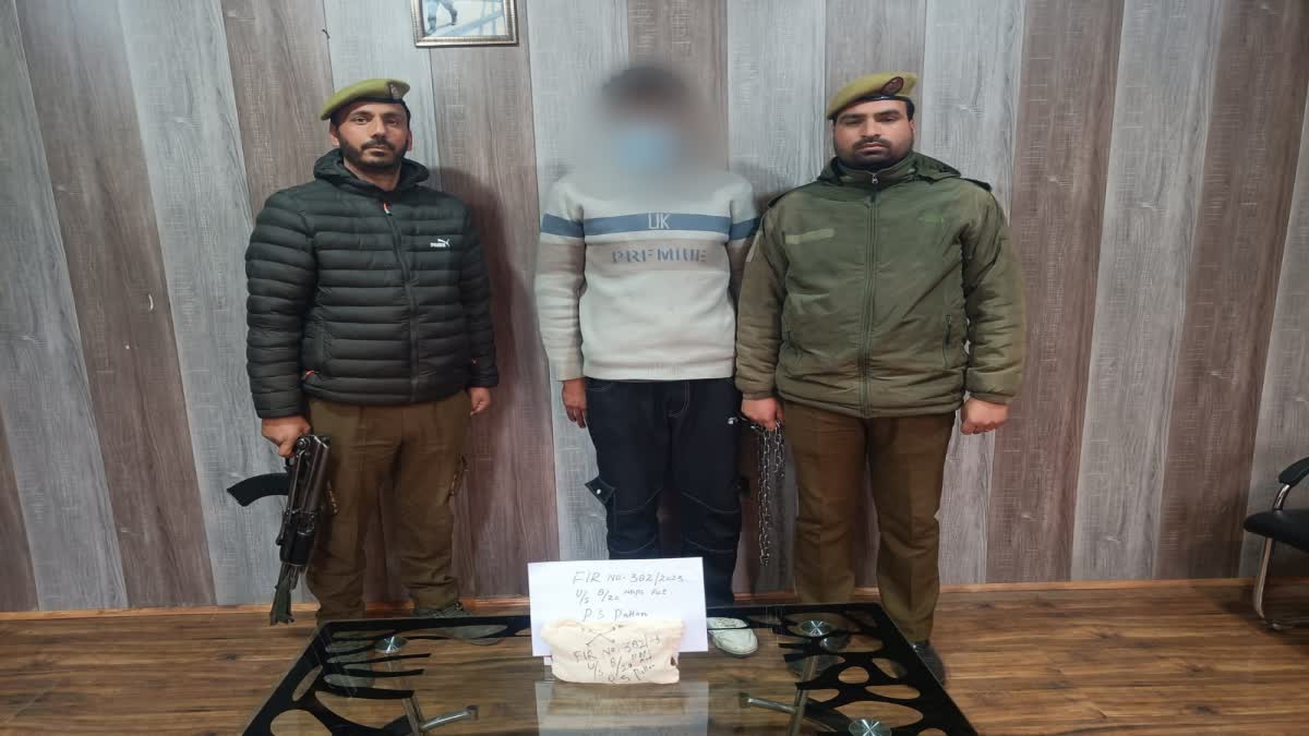 drug-peddler-arrested-with-contraband-substances-in-baramulla