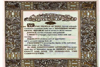 Constitution Day in India, also known as National Law Day, commemorates the adoption of the Indian Constitution on November 26, 1949.
