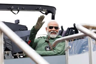PM Modi flew in Tejas fighter plane, visited HAL facility in Bengaluru