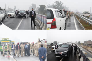Police officer Gurbinder suspended due to laxity in PM Modi's security convoy in Ferozepur.