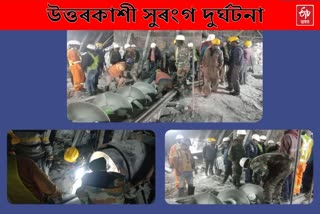 Uttarkashi Tunnel destroyed