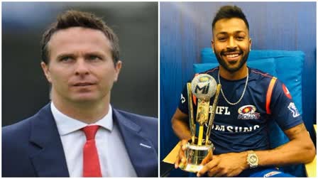 michael vaughan and hardik pandya