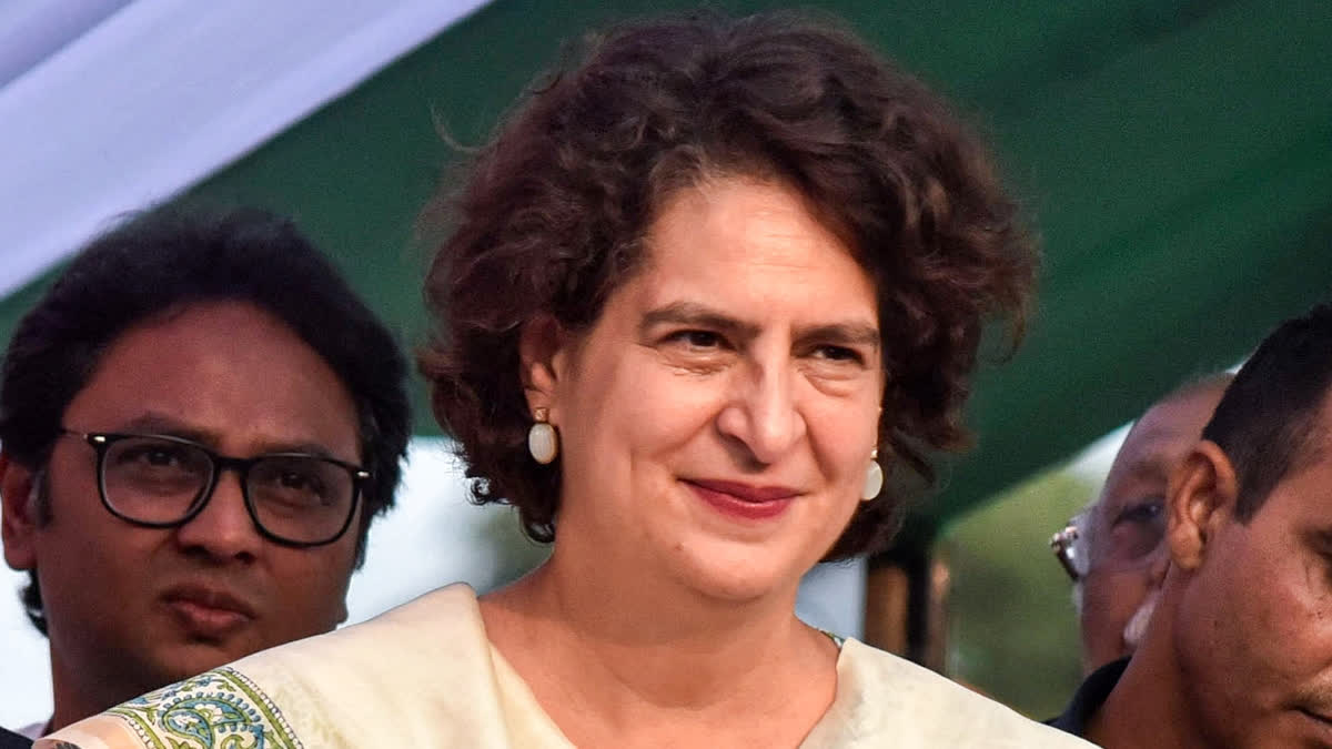 Congress leader Priyanka Gandhi Vadra