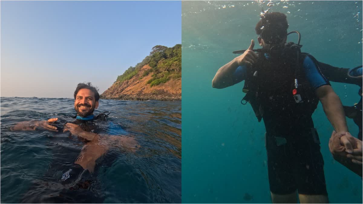 dally dhananjay scuba diving