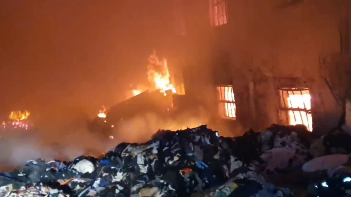 FIRE IN TWO FACTORIES IN PANIPAT