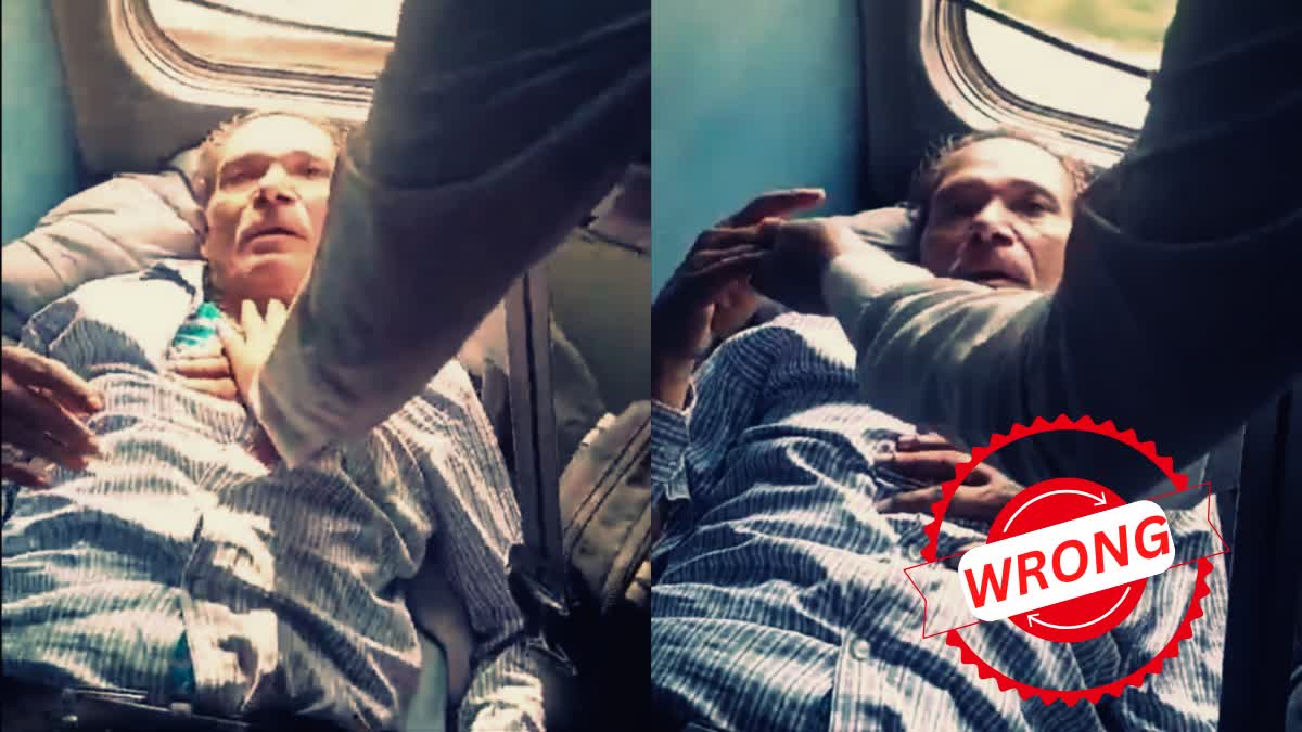 A viral video from the Ministry of Railways shows a ticket examiner performing CPR on a 70-year-old passenger on a train.