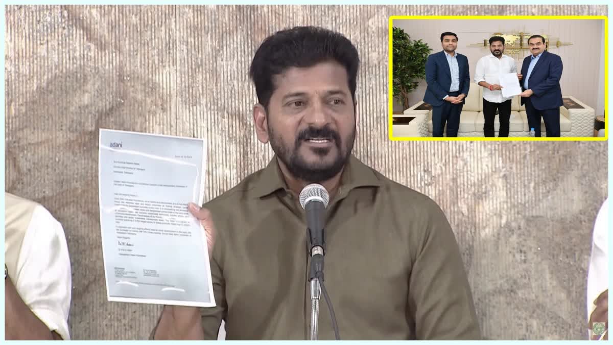 Telangana govt declines donation of Rs 100 crore from Adani Foundation CM Revanth Reddy