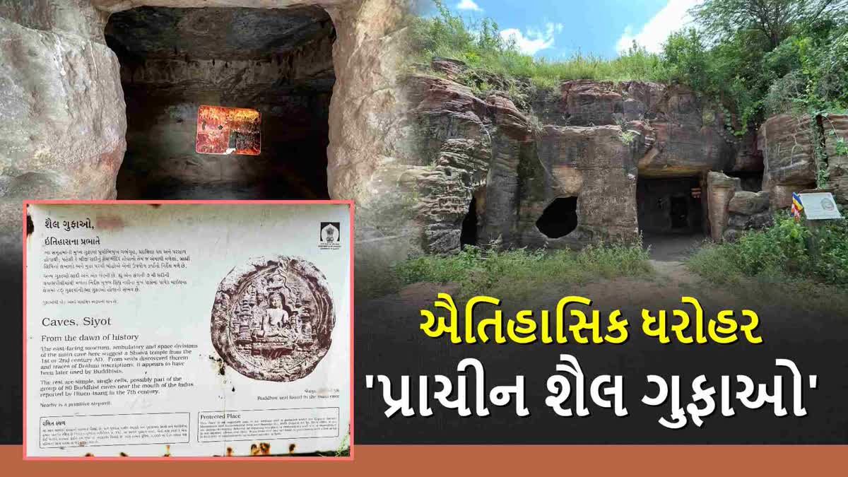 કચ્છના સિયોત ખાતે આવેલી પ્રાચીન કટેશ્વર બૌદ્ધ ગુફા