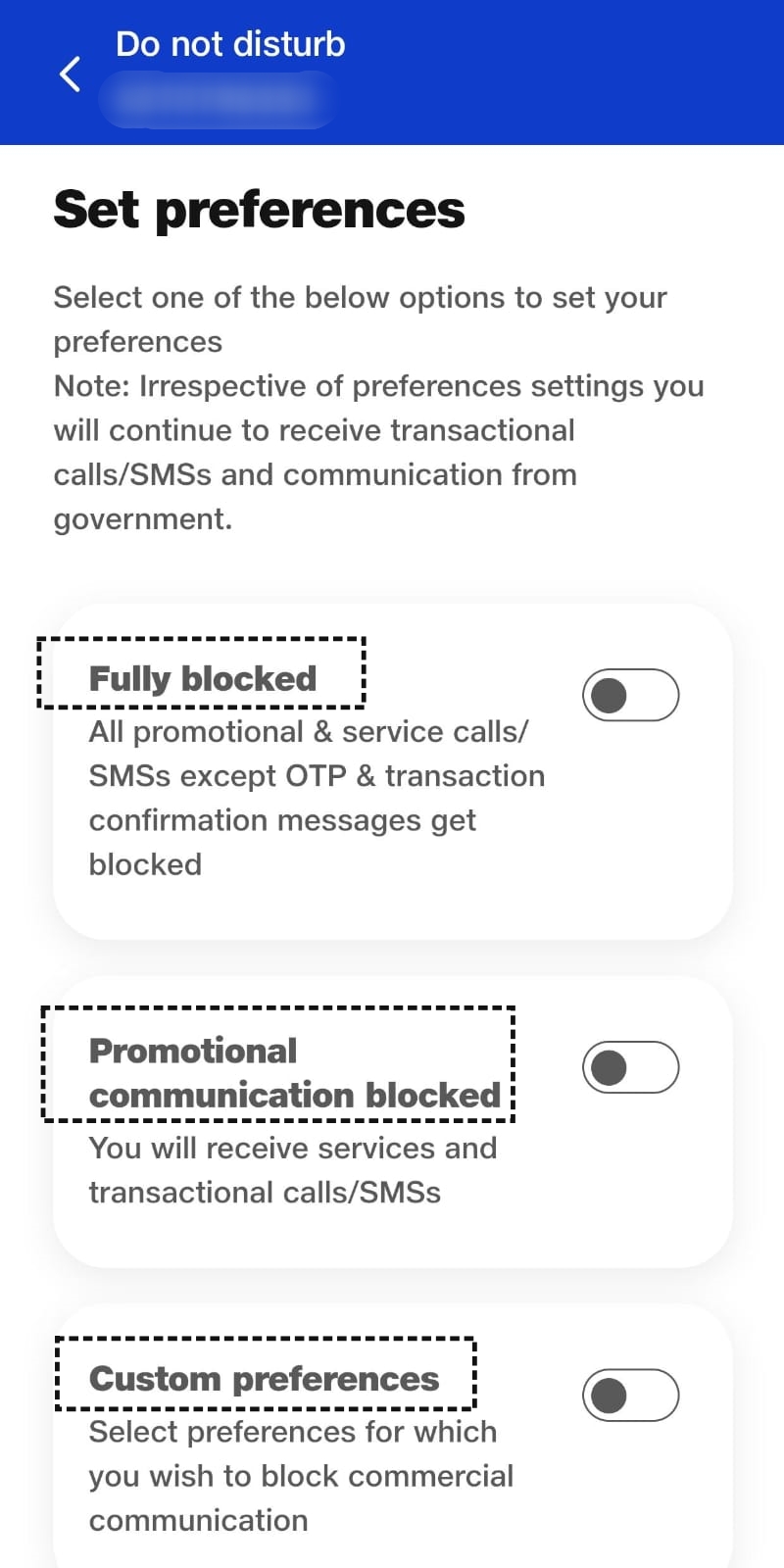 block spam calls and SMS on Jio