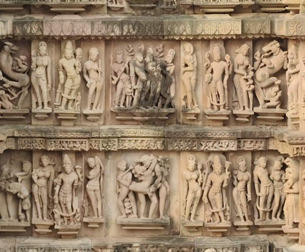 Khajuraho Temple Erotic Art History