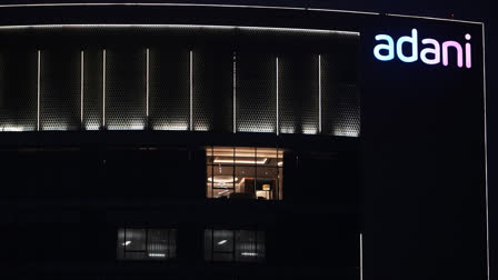 Adani Corporate House is seen in Ahmedabad, India, Friday, Nov. 22, 2024.