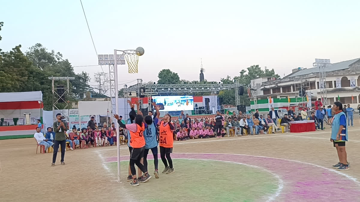Fast Five Netball Competition in Godda