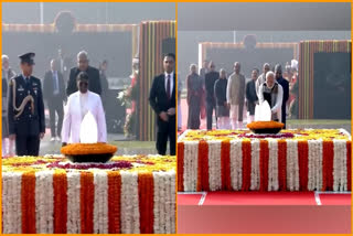 Leaders Pay Tribute to Atal Bihari Vajpayee on 99th birth anniversary; Celebrations mark 'Good Governance Day'. Prime Minister Modi, President Draupadi Murmu, and other political figures honoured Vajpayee's legacy, highlighting his dedication to India's progress. Vajpayee's birth anniversary is celebrated nationwide, reflecting on his visionary leadership and contribution to the growth of the nation.