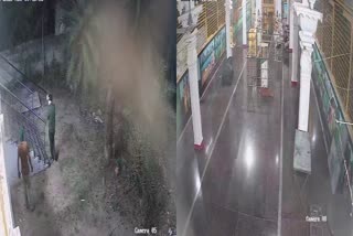 Thieves Robbed in shameerpet Yellamma Temple