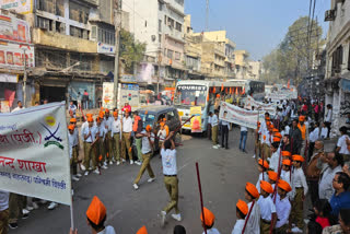 स्वामी श्रद्धानंद के 97वें बलिदान दिवस पर शोभा यात्रा को आयोजन