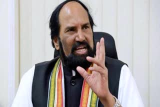 Minister Uttam Kumar Reddy Inspect on Ration Shop