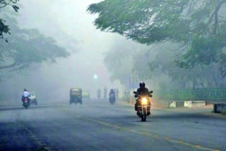 Dense fog in Odisha