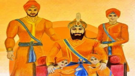 on Veer Bal Diwas, the Mughals killed Shahibzadas Baba Zorawar Singh Ji and Baba Fateh Singh Ji, the fourth son of Guru Gobind Singh Ji, under Aurangzeb's orders.