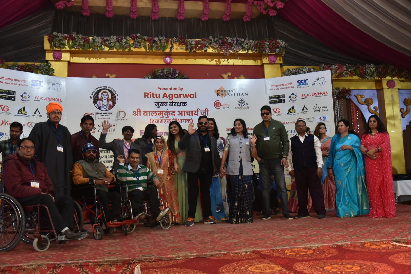 Ramp walk for special abled people
