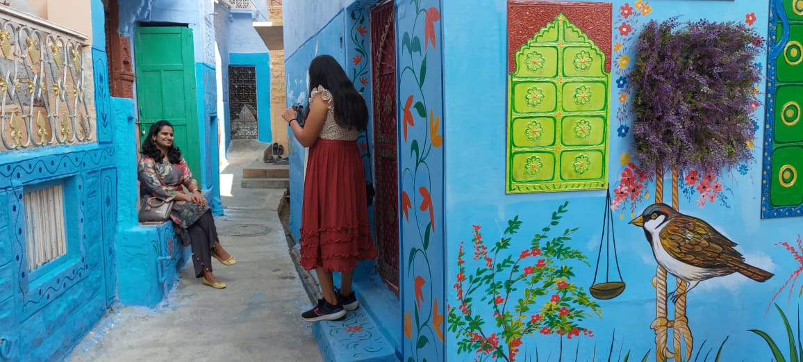 Jodhpur Streets decorated With Plastic waste