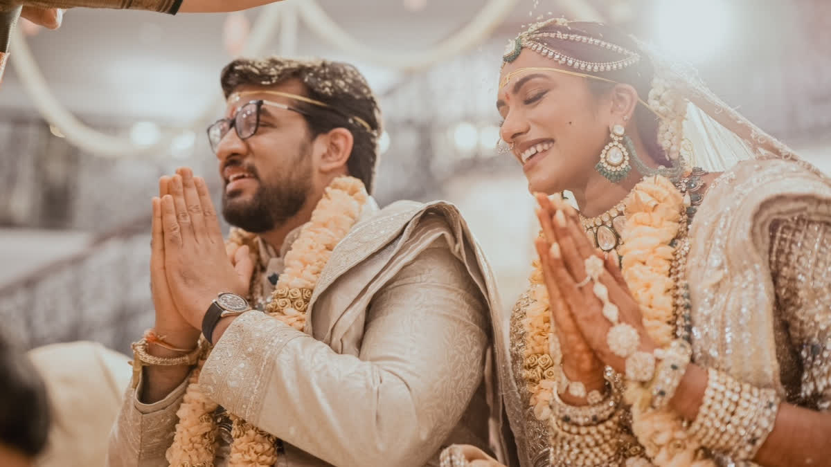 Venkata Datta Sai and PV Sindhu got married in Udaipur