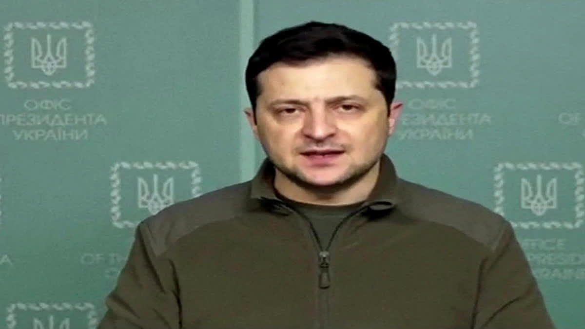 Ukrainian President Volodymyr Zelensky