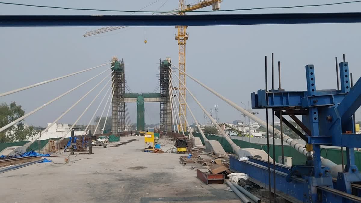 MADHYA PRADESH BIGGEST CABLE BRIDGE stitching