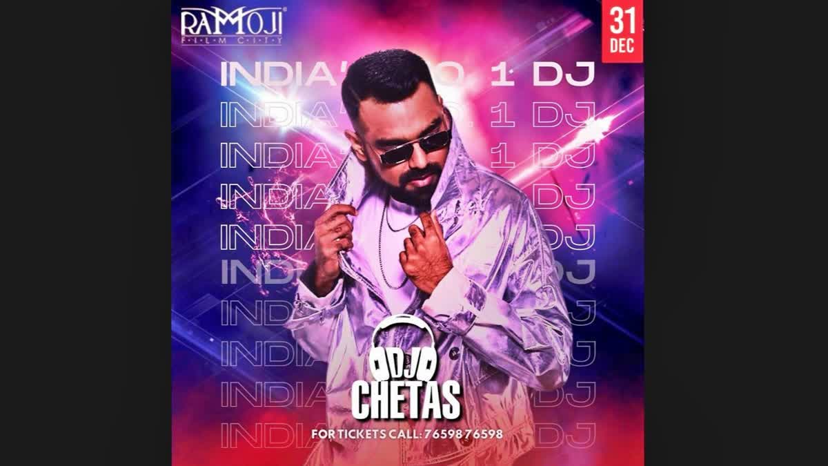 DJ Chetas in Ramoji Film City New Year Party