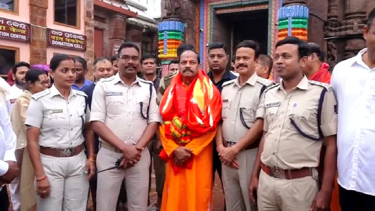 RAGHUBAR DAS IN PURI