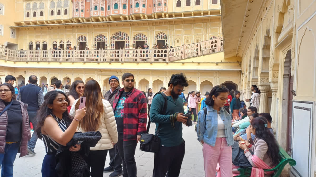 Tourists increased in Jaipur