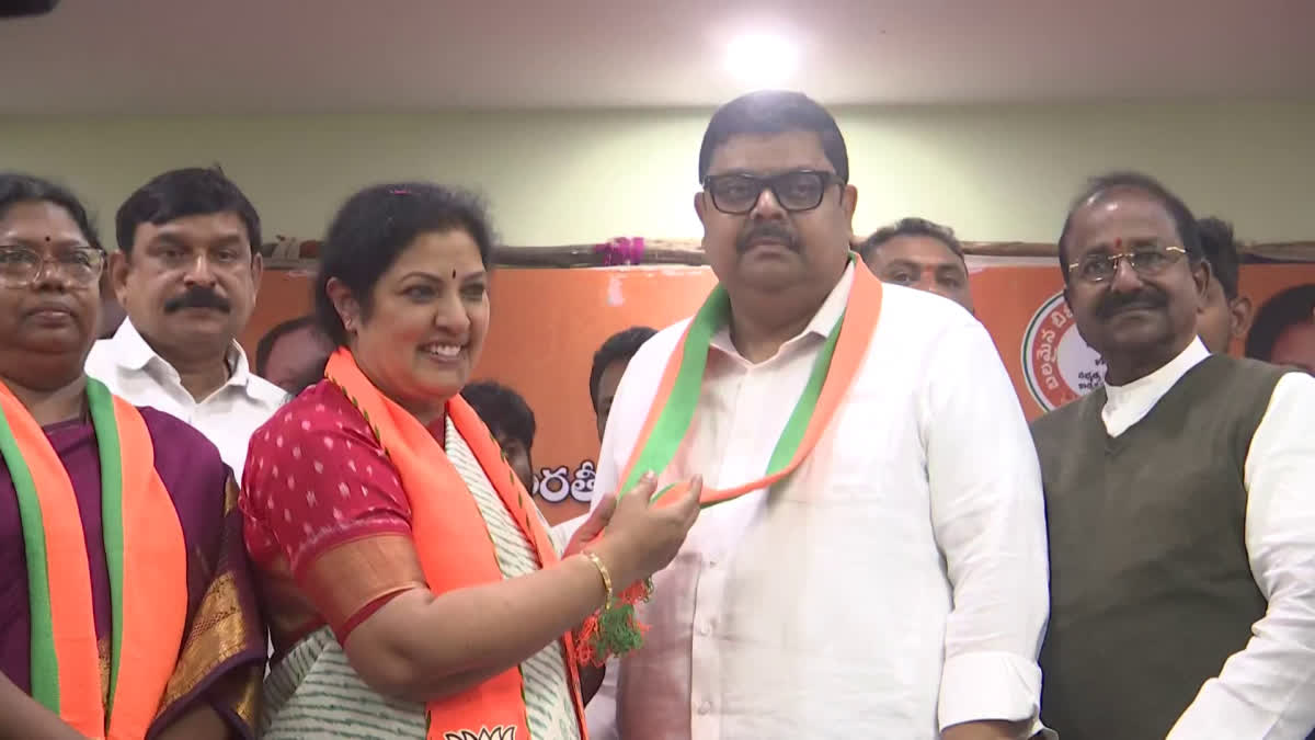 ADARI ANAND JOINED BJP