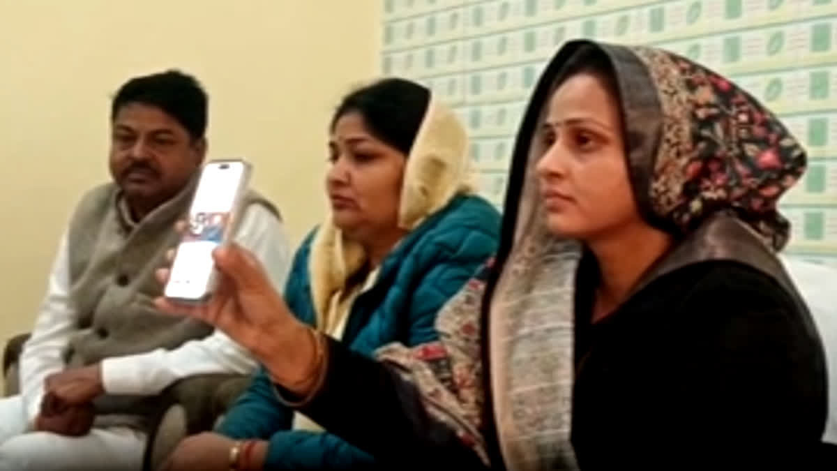 MP Sanjana Jatav and MLA Indira Meena