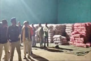 CHINESE GARLIC SEIZED FROM PURNEA