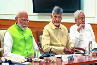 NDA Leaders Including Amit Shah, Chandrababu Naidu Meet At BJP Chief’s Residence