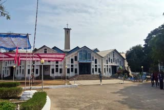 Asia Second Largest Kunkuri Maha Girja Ghar Church In Jashpur, Chhattisgarh