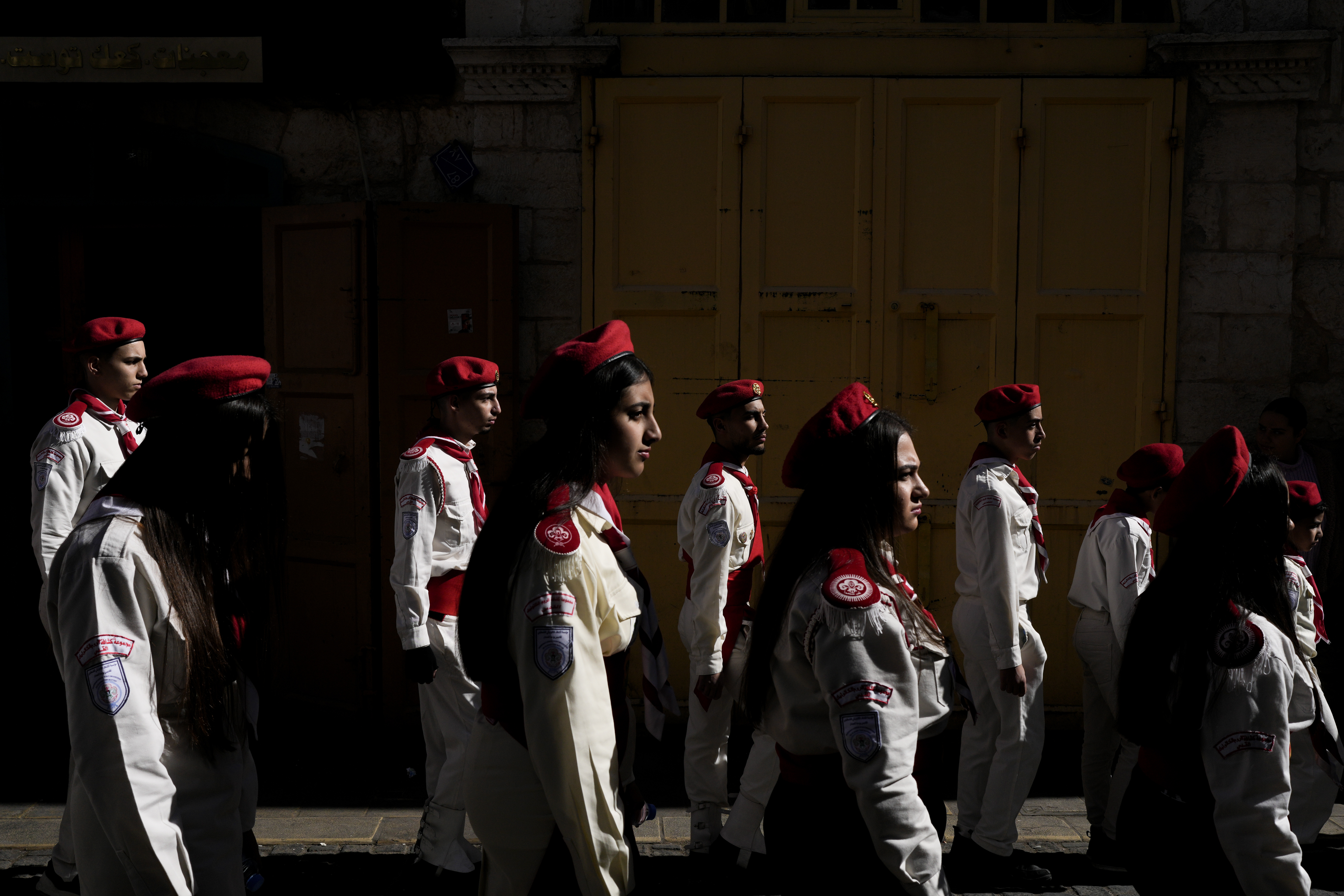 Bethlehem marks somber Christmas  israel war effect over Bethlehem  somber Christmas amid war in Gaza  ക്രിസ്മസ്