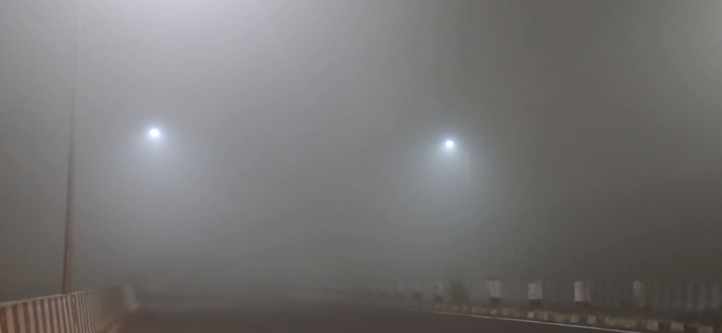 Fog in Bhiwani