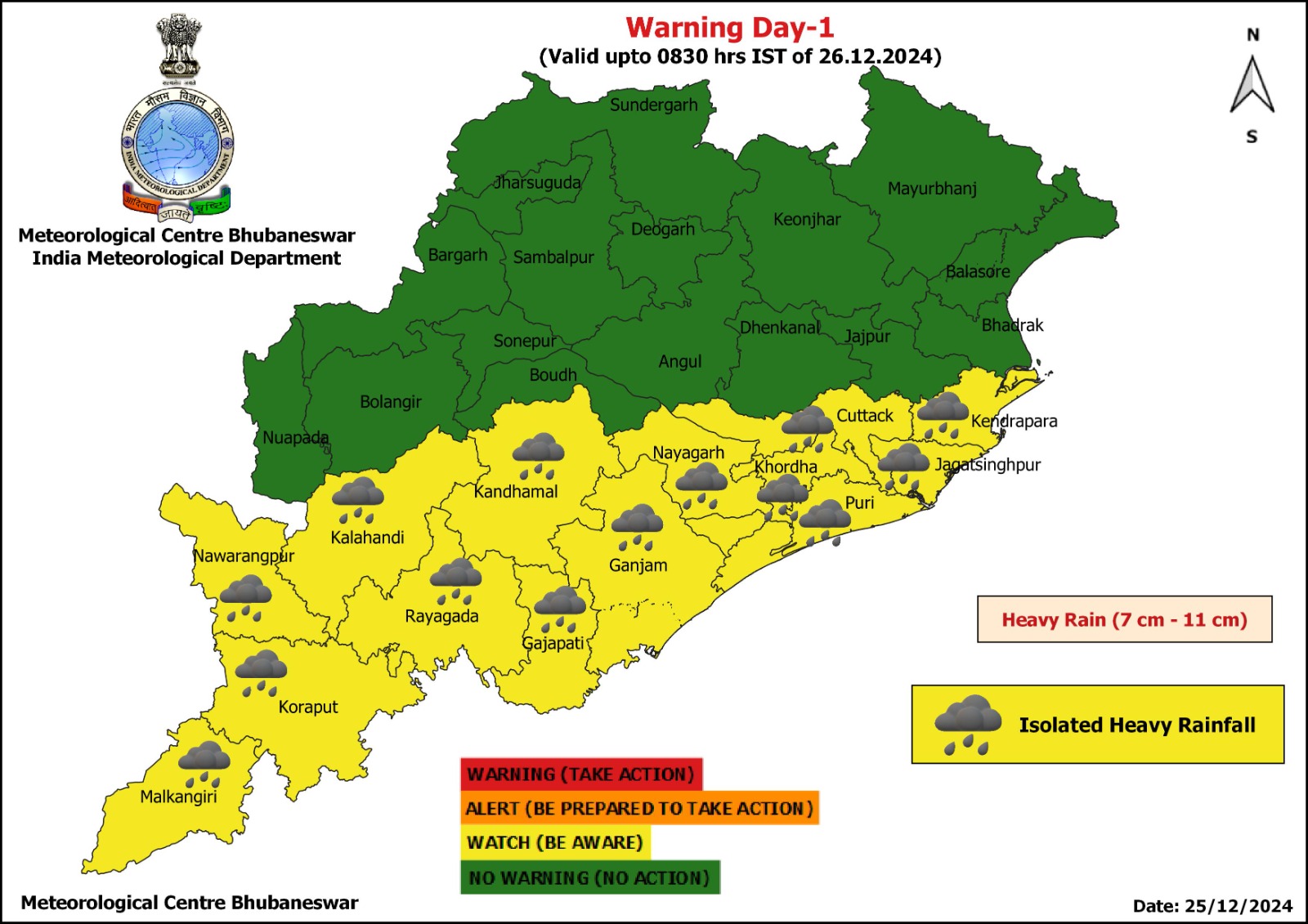 Odisha Weather