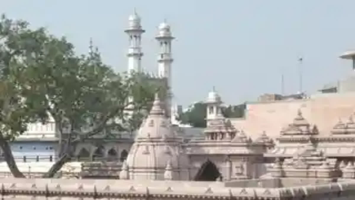 ASI reports that pictures of Hindu gods and goddesses are found on the walls of the Gyanvapi mosque, advocate Hari Shankar Jain.