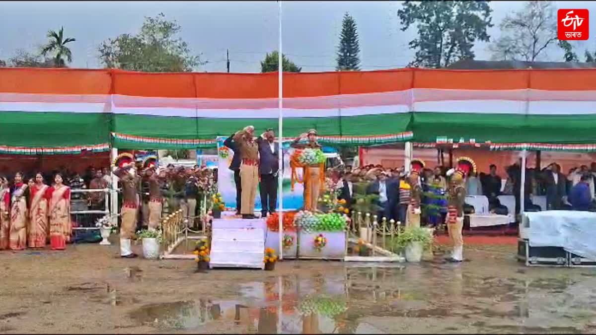 republic day observed in lakhimpur