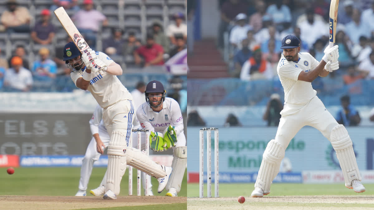 Ind vs Eng 1st test Day 2  KL Rahul Shreyas Iyer  ഇന്ത്യ ഇംഗ്ലണ്ട് ഒന്നാം ടെസ്റ്റ്  കെഎല്‍ രാഹുല്‍ ശ്രേയസ് അയ്യര്‍