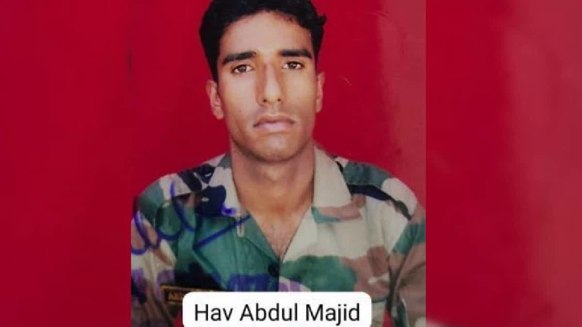 Braveheart of Rajouri Encounter, Havildar Majid Hussain, Awarded Kirti Chakra