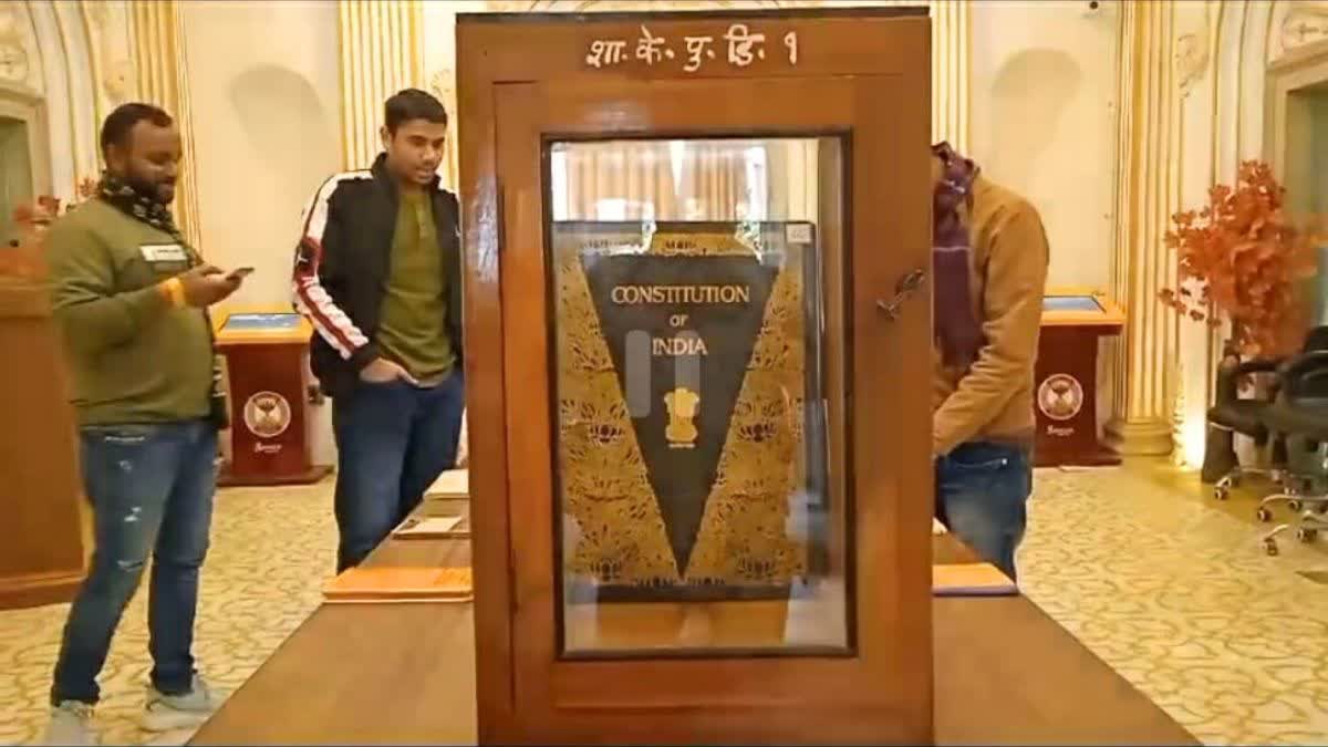 Constitution Copy Kept In Gwalior