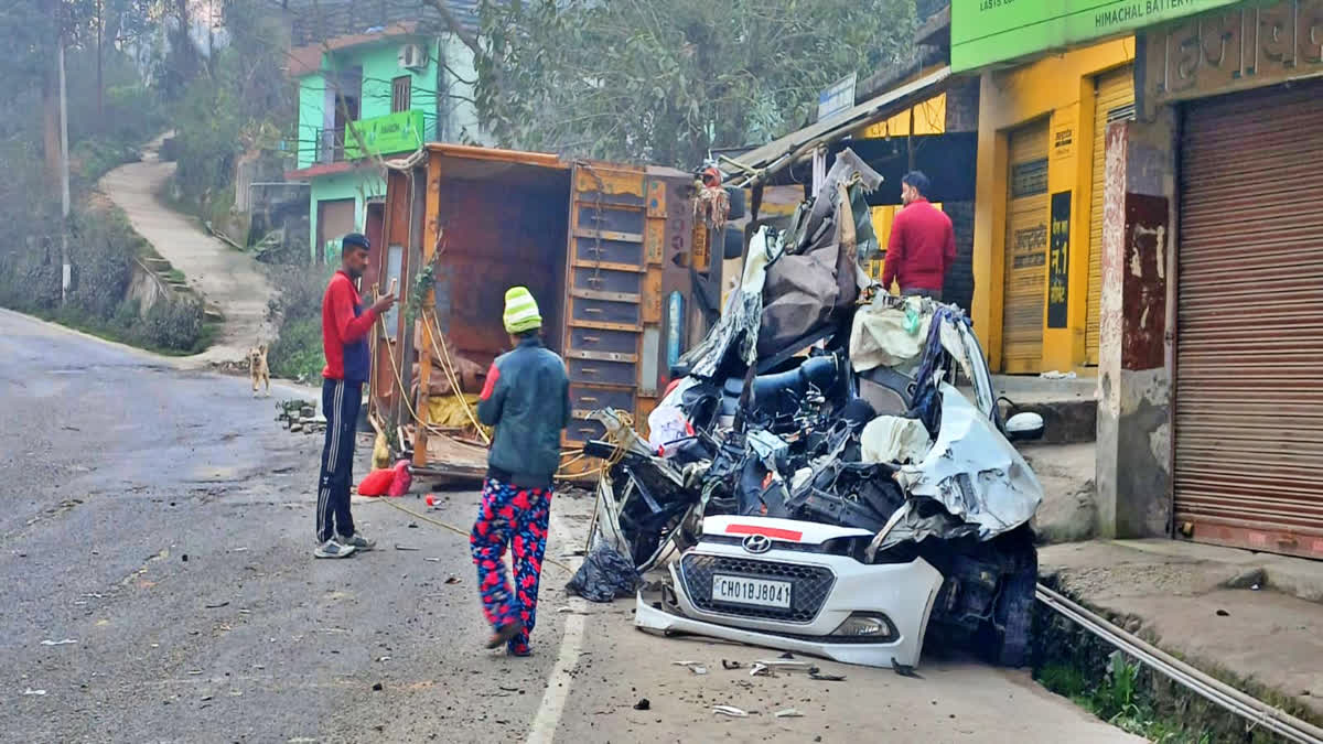 Road Accident In Dehra Kangra