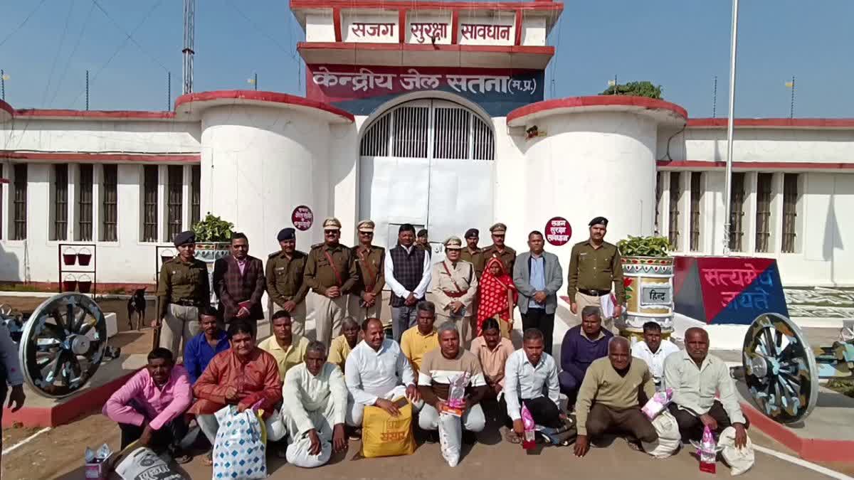 Satna Prisoners released from Jail