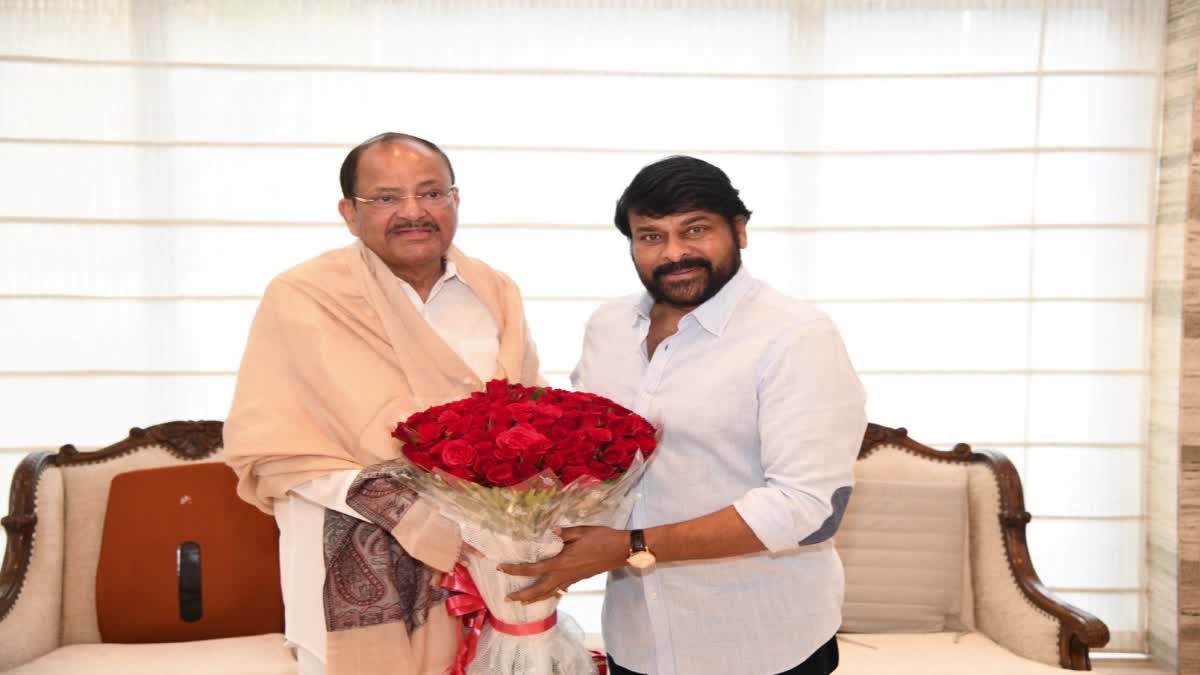 Chiranjeevi Meet Venkaiah Naidu