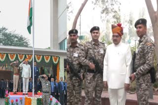 CM Bhajan Lal Sharma hoisted flag