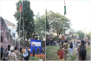 republic day 2024 mohan bhagwat hoisted national flag at the rss headquarters nagpur