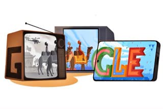 Google special doodle  ಗೂಗಲ್‌ನ ವಿಶೇಷ ಡೂಡಲ್  ಅನಲಾಗ್ ಟಿವಿಯಿಂದ ಸ್ಮಾರ್ಟ್‌ಫೋನ್‌ವರೆಗೆ  ಸರ್ಚ್ ಇಂಜಿನ್ ಗೂಗಲ್  Google  doodle  75ನೇ ಗಣರಾಜ್ಯೋತ್ಸವ