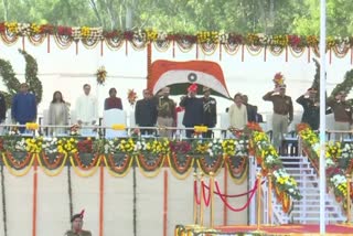 During Republic Day celebrations at Morhabadi, Ranchi Governor reiterated resolve for developed India.